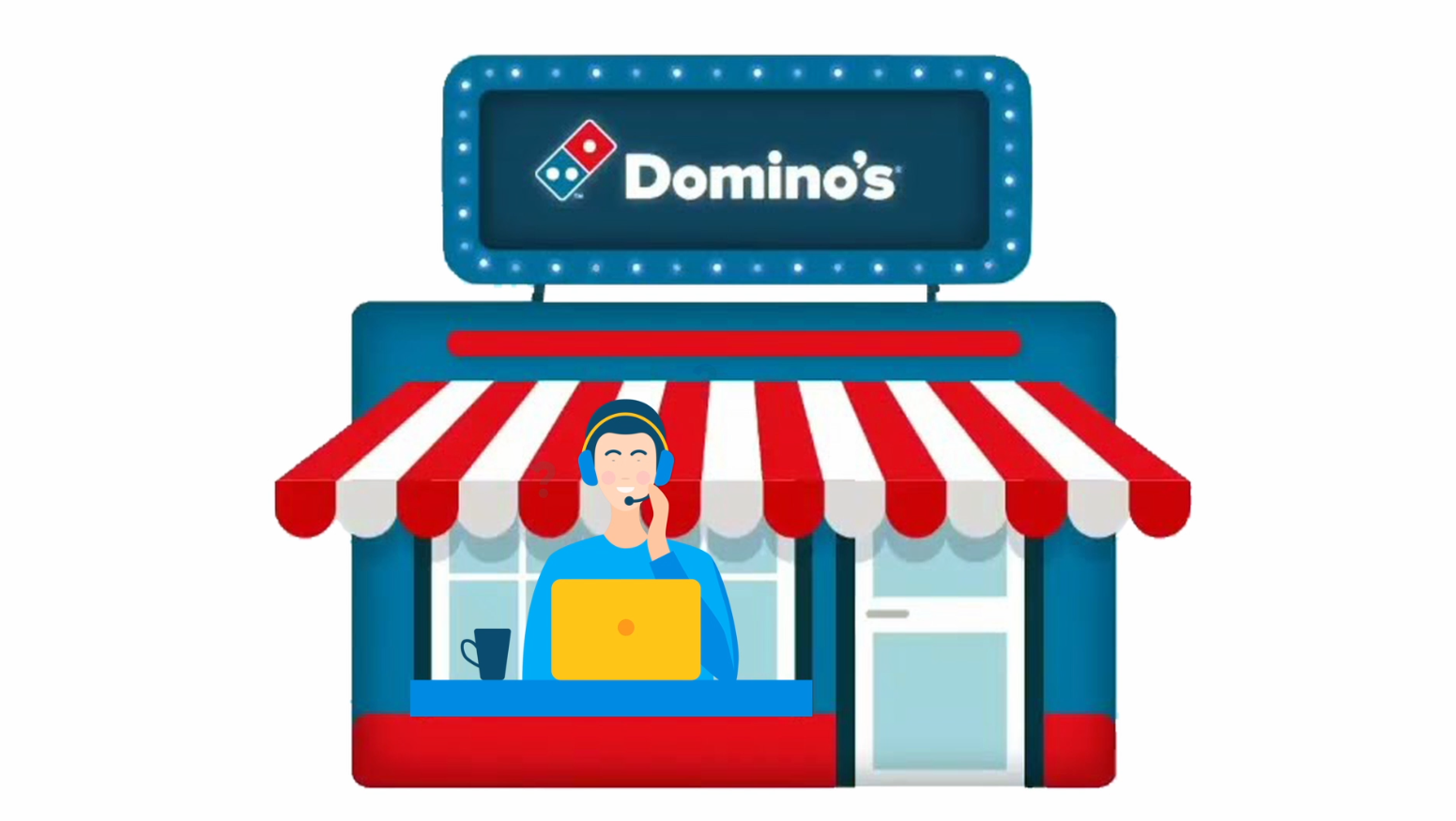 إنفوجرافيك بيتزا دومينوز